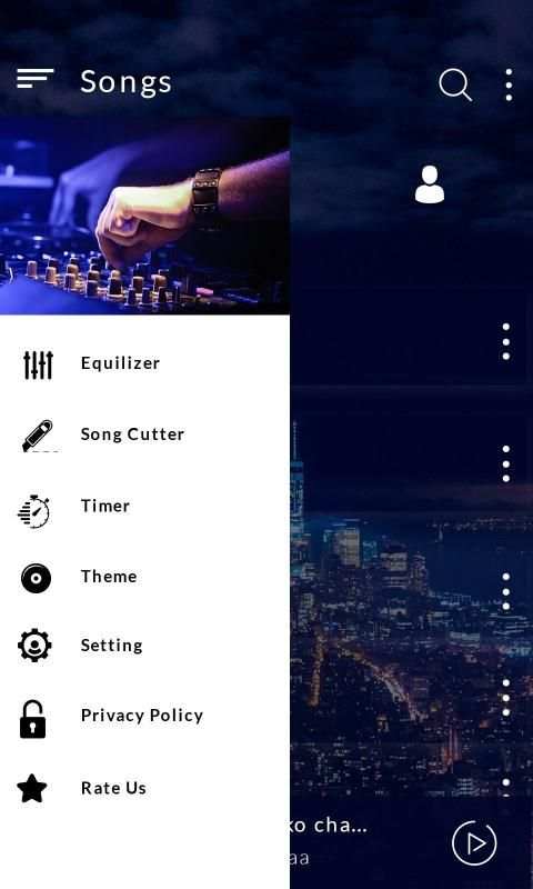 Jiyo Music player - For Jio music player स्क्रीनशॉट 3