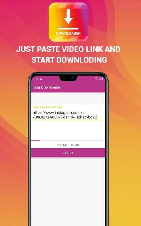 Video Downloader for Instagram स्क्रीनशॉट 2
