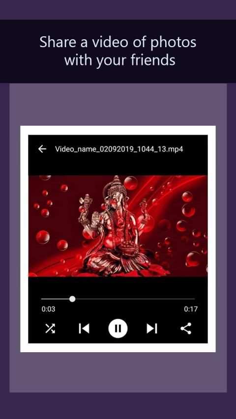Make Slideshow - Photo To Video स्क्रीनशॉट 3