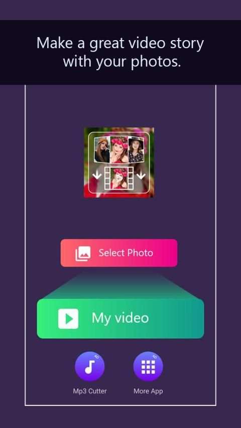Make Slideshow - Photo To Video स्क्रीनशॉट 2