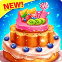 Cake Shop - Crazy chef Unicorn Food Game 2020 logo