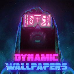 Prallax RetroWave Wallpaper | Live 80'S 4D wallapp icon