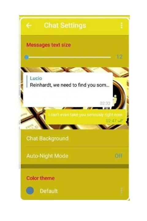 Messenger Gold screenshot 3