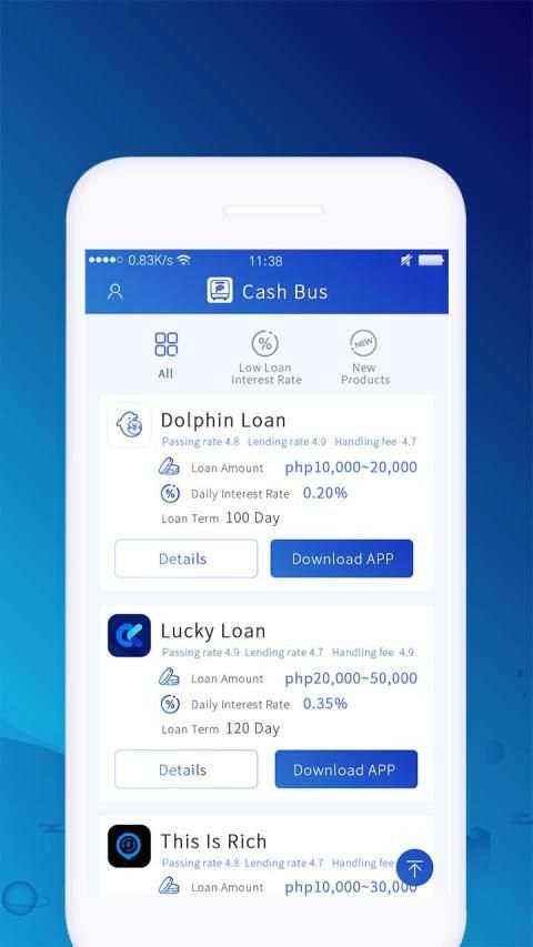Cash Bus - Finds loan products online screenshot 2
