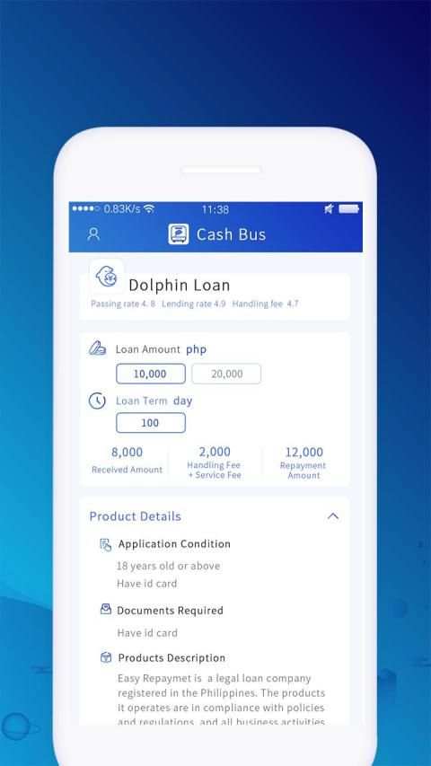Cash Bus - Finds loan products online screenshot 1
