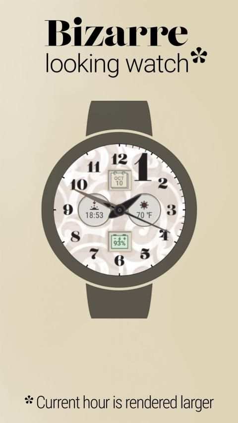 Bizarre Watch Face screenshot 9