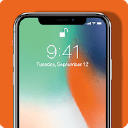 ikon Phone X Launcher, OS 13 iLauncher &amp; Control Center