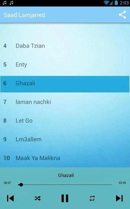 Saad Lamjarred 2020 - سعد لمجرد بدون انترنت
‎ screenshot 2