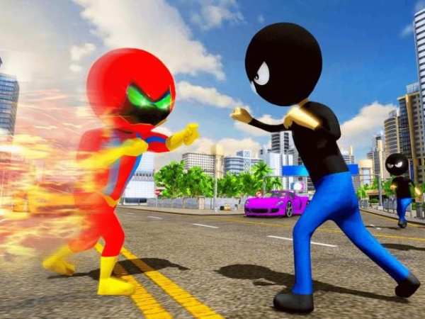 Real Stickman Gangster Crime Speed Hero 2019 screenshot 6