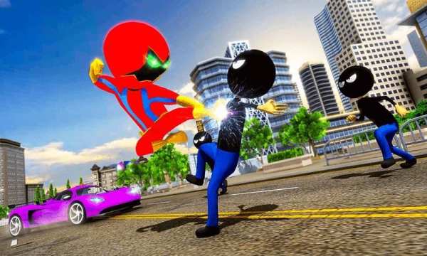 Real Stickman Gangster Crime Speed Hero 2019 screenshot 7