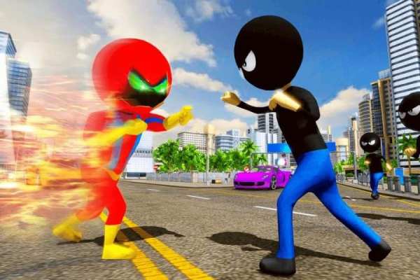 Real Stickman Gangster Crime Speed Hero 2019 screenshot 3