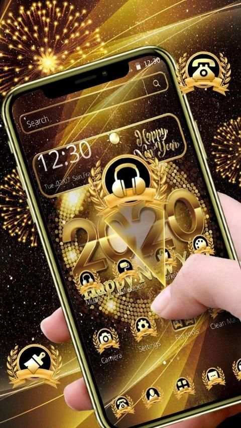 Tema Selamat Tahun Baru 2020 screenshot 3