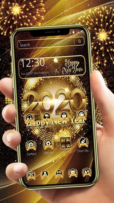 Tema Selamat Tahun Baru 2020 screenshot 4