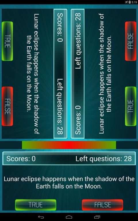 True False Quiz screenshot 2