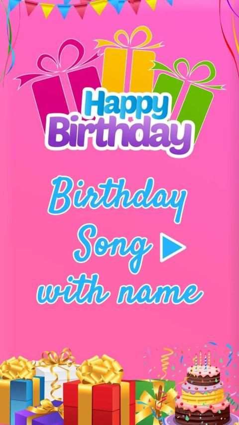 Birthday Song With Name : My Name Birthday Song स्क्रीनशॉट 1