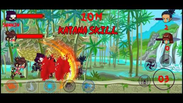 Ninja-Shinobi Warrior Chibi screenshot 8