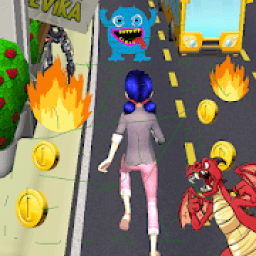 Subway Princess And Cat Run आइकन