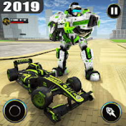 ikon Transform Car Robot Game : Formula Car Robot War