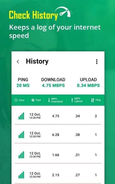 Speedtest: Check Internet Speed(Data & Wifi) स्क्रीनशॉट 3