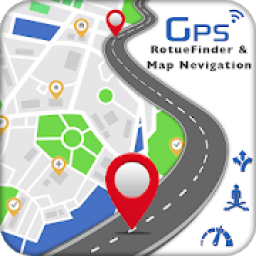 ikon GPS Route, Navigation, Live Maps &amp; Street View