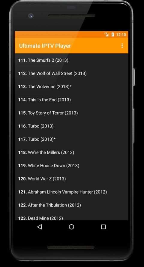 Ultimate IPTV Player screenshot 2