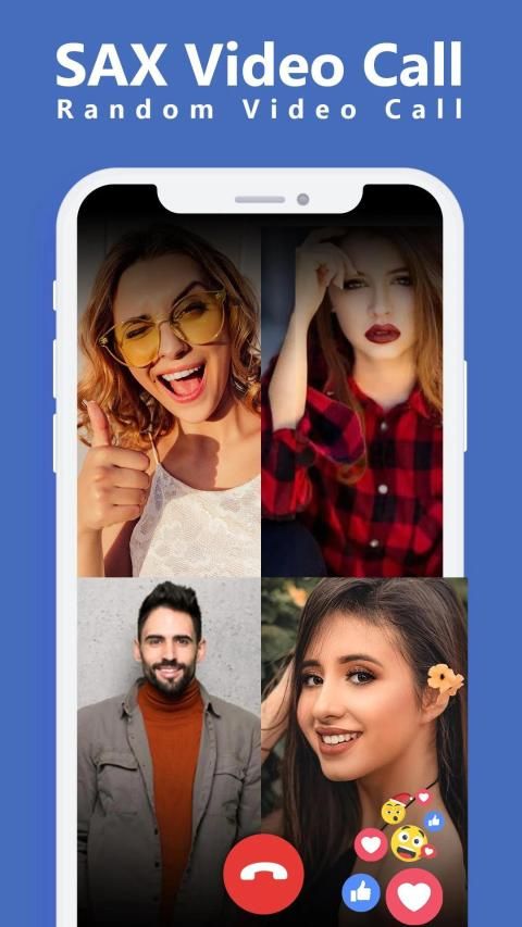SAX Video Call - Random Video Call скриншот 2