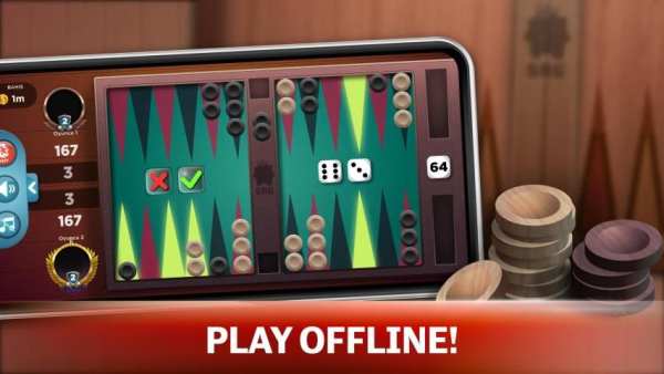 Backgammon - Offline Free Board Games स्क्रीनशॉट 18