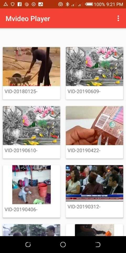 Mvideo Player स्क्रीनशॉट 3