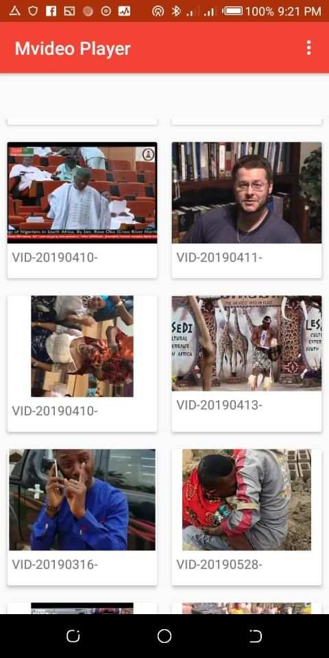Mvideo Player स्क्रीनशॉट 4