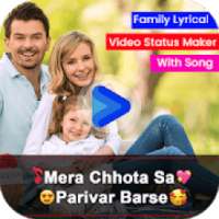 Animated Family Lyrical Video Status Make
