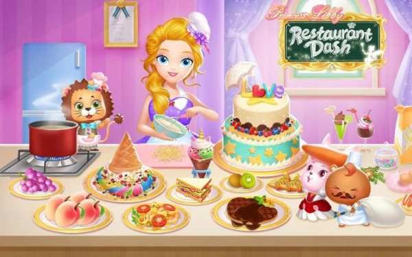 Princess Libby Restaurant Dash screenshot 5