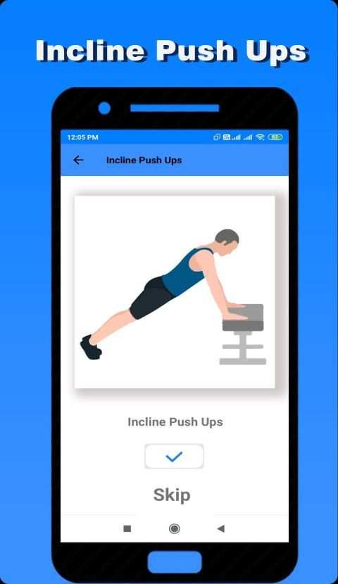 Home workout screenshot 1