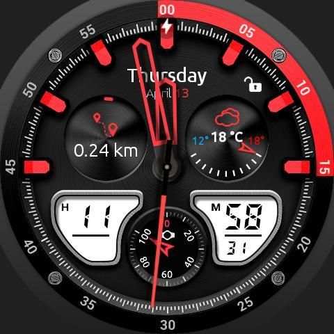 Fury Watch Face screenshot 4