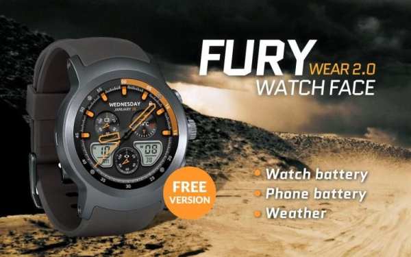 Fury Watch Face screenshot 14