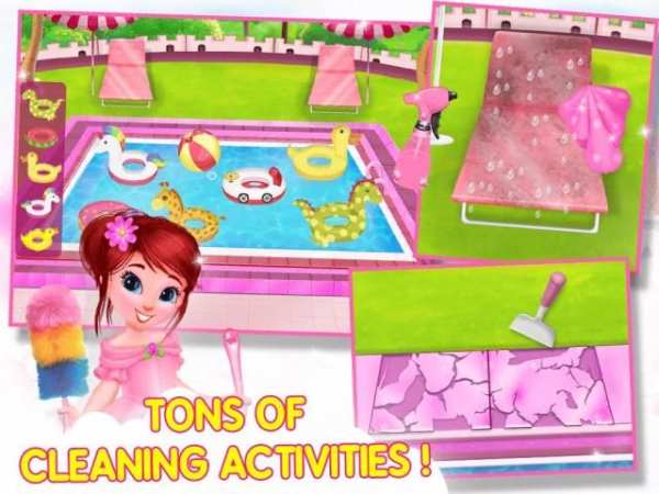 Princess House Cleanup For Girls: Keep Home Clean screenshot 5