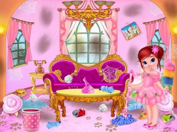 Princess House Cleanup For Girls: Keep Home Clean screenshot 13