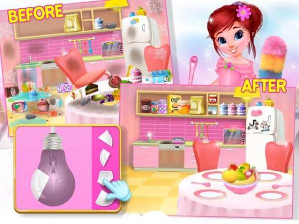 Princess House Cleanup For Girls: Keep Home Clean screenshot 12