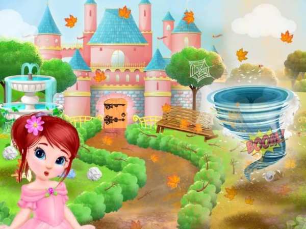 Princess House Cleanup For Girls: Keep Home Clean screenshot 10