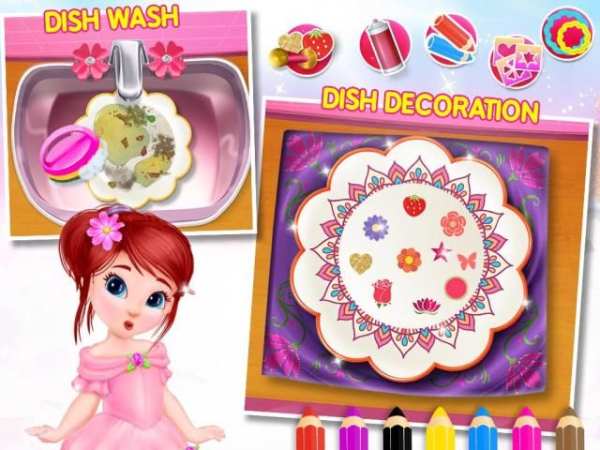 Princess House Cleanup For Girls: Keep Home Clean screenshot 4