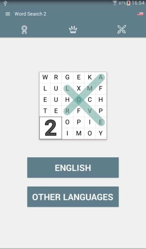 Word Search 2 screenshot 1