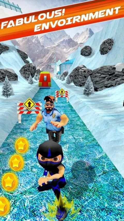 Temple Ninja Final Run 3D screenshot 2