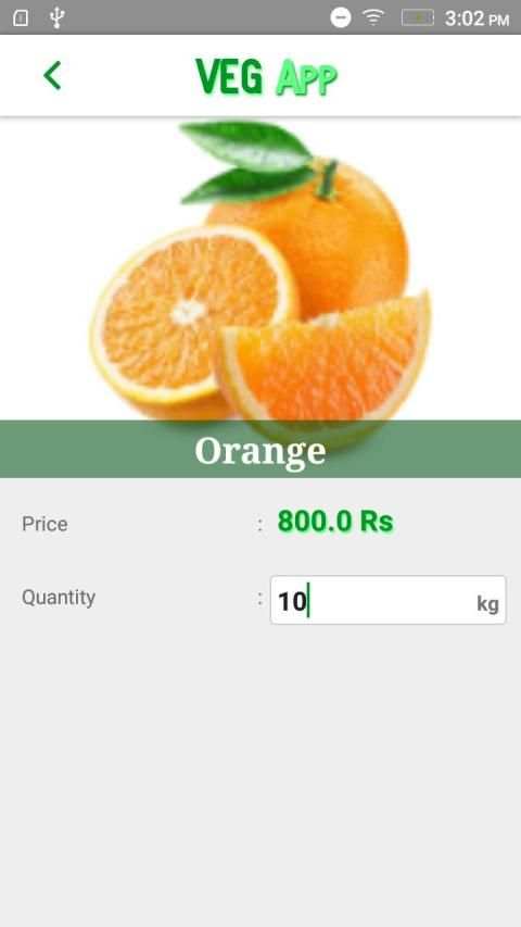VEG APP स्क्रीनशॉट 2