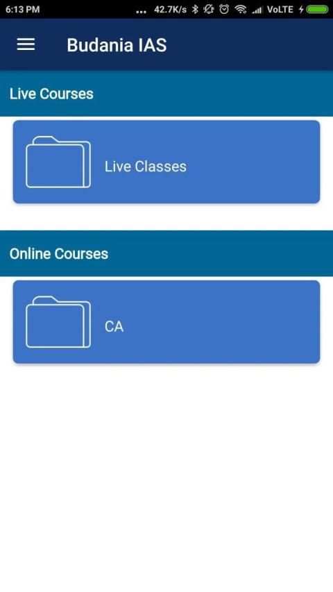 Budania IAS screenshot 1