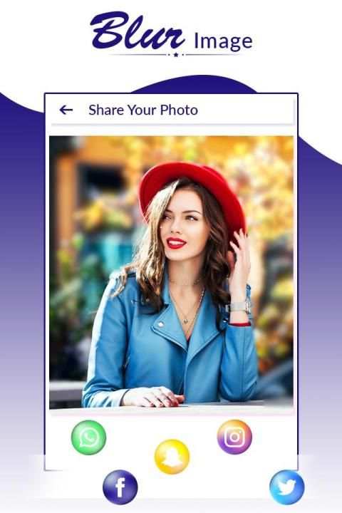 Blur Image With DSLR Camera, Photo Blur स्क्रीनशॉट 1
