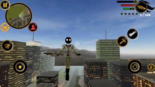 Grand Army Stickman Vegas Crime screenshot 2