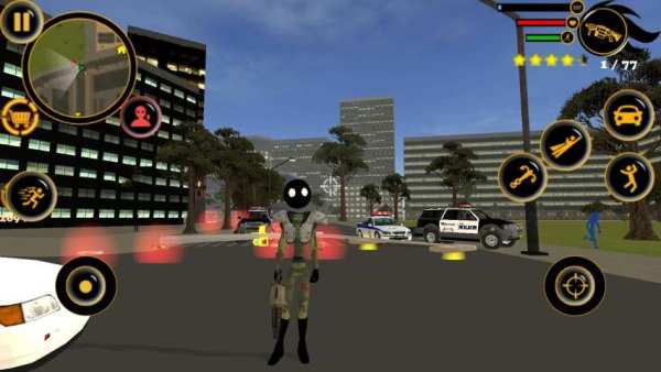 Grand Army Stickman Vegas Crime screenshot 1