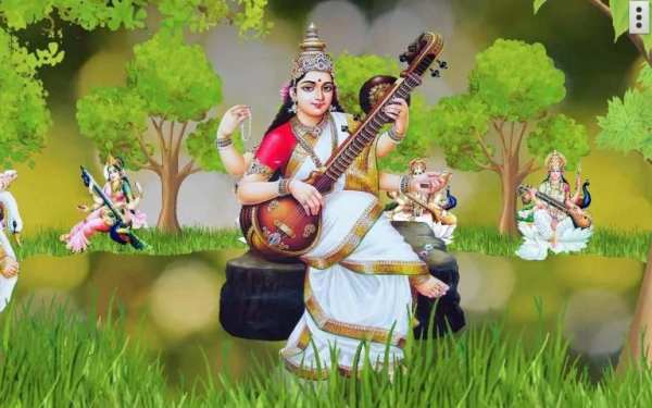4D Saraswati Live Wallpaper स्क्रीनशॉट 11