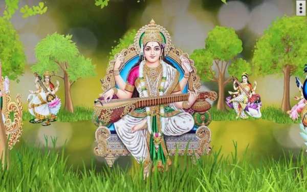 4D Saraswati Live Wallpaper स्क्रीनशॉट 8