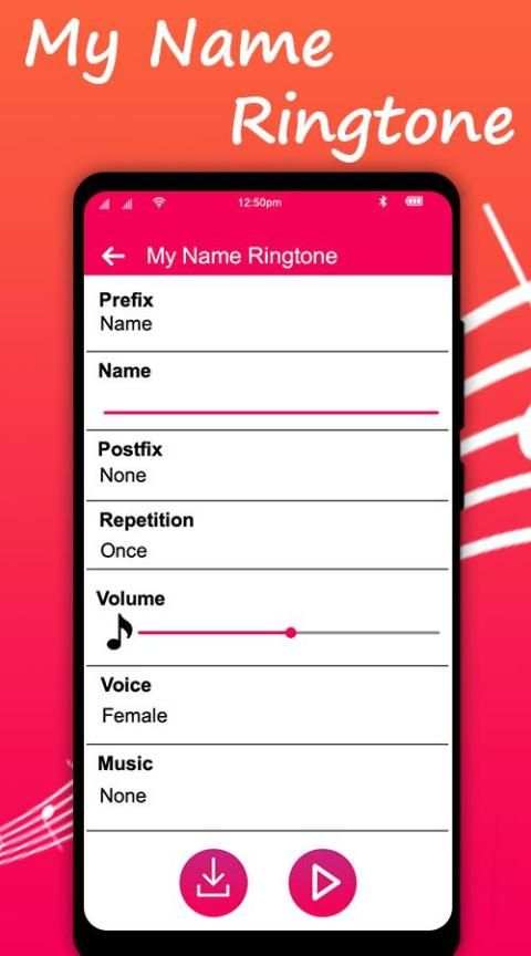 My Name Ringtone Maker - अपने नाम की रिंगटोन स्क्रीनशॉट 5
