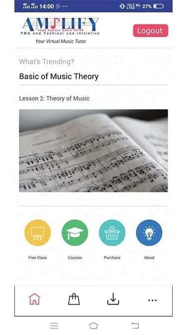 Amplify - Your Virtual Music Tutor screenshot 2